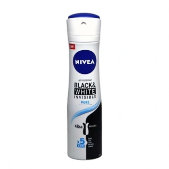Deo Bayan İnvisible Black&White Pure 150Ml 1 Adet