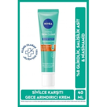 Derma Skin Clear Gece Kremi 40 ml