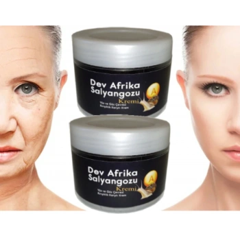 Dev Afrika Salyangoz Yüzde Bakım Kremi 100 ml x 2 Adet