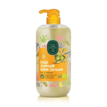 Doğal Zeytinyağlı Bebek Şampuanı 600 ml