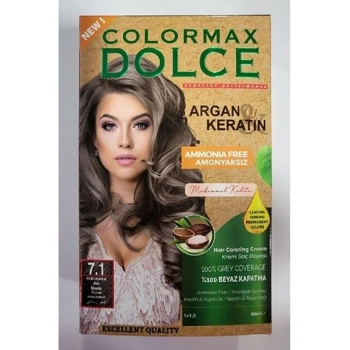Dolce Amonyaksız, Doğal Set Boya - 7.1 Küllü Kumral