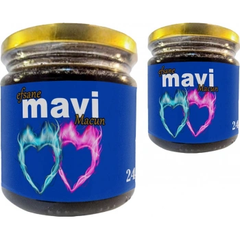 Efsanevi Mavi Macun 2 Kavanoz 240 gr Bay&bayan Çiftlere Özel Macun
