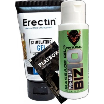 Erectin Bizon Masaj Yağı 60 ml - Erectin Gel 60 ml