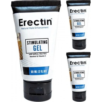 Erectin Erectin 60 ml 3 Kutu Cxnt / Erkekler Için Gel