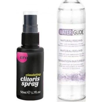 Ero Clitoris Kadınlara Özel Sprey 50 Ml+Waterglide Lubricant 400ML