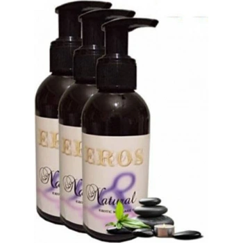 Eros 3 Adet 120ml Natural Eros Masaj Yağı