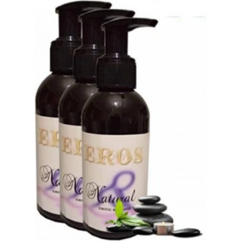 Eros Kokusuz   Masaj Yağı 3 Adet 120 ml