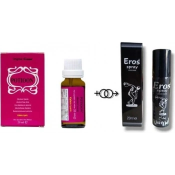 Eros Potıoon Kadınlara Özel Damla + Eros Sprey