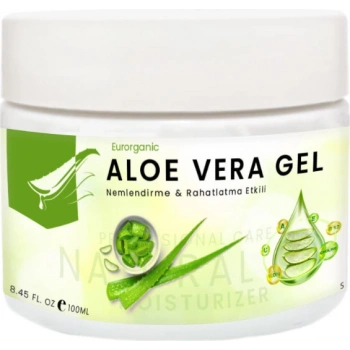 Eurorganic Aloe Vera Gel Cildinize Bakımjeli 100ML
