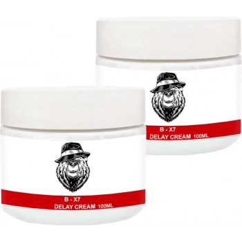 Firesx: B-X7 2 Adet Time Stop Krem 100 ml X7 Kat Erkek Kremi