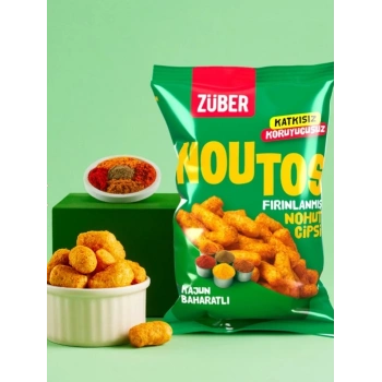 Fırın Nohut Cipsi 55 Gr Kajun Baharatlı