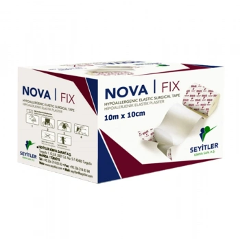 FIX | Flaster 10m X 10cm Hipoalarjenik Elastik Flaster