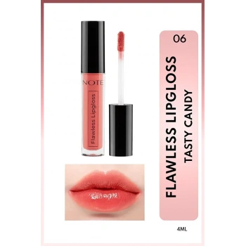 Flawless Lipgloss Dudak Parlatıcısı - 06 Tasty Candy - Pembe