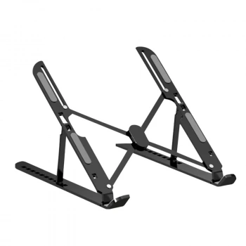 FNC-5145ST SİYAH TAŞINABILIR KATLANABILIR ALUMINYUM NOTEBOOK STANDI