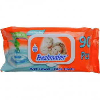 FRESH DAYS ISLAK HAVLU 90 LI (6 Adet)