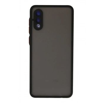 Samsung Galaxy A02 Kılıf Montreal Silikon Kapak - Siyah