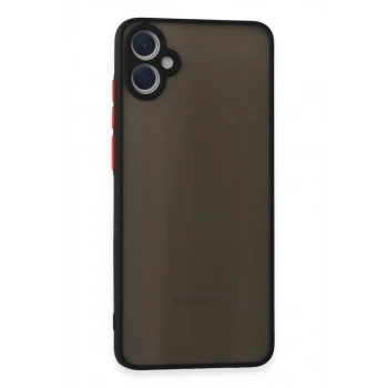 Samsung Galaxy A05 Kılıf Montreal Silikon Kapak - Siyah