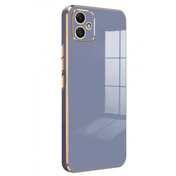 Samsung Galaxy A05 Kılıf Volet Silikon - Mavi