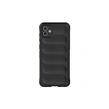 Samsung Galaxy A06 Kılıf Optimum Silikon - Siyah
