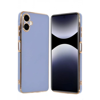 Samsung Galaxy A06 Kılıf Volet Silikon - Mavi