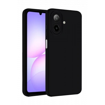 Samsung Galaxy A07 4G First Silikon - Siyah