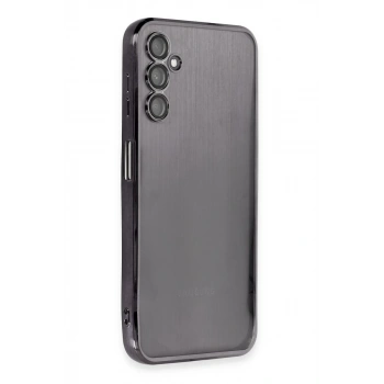 Samsung Galaxy A14 4G Kılıf Lensli Silikon - Siyah