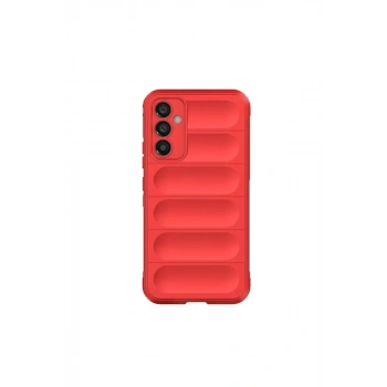 Samsung Galaxy A16 5G Kılıf Optimum Silikon - Kırmızı