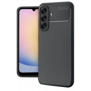 Samsung Galaxy A17 5G Auto Focus Karbon Kapak - Siyah