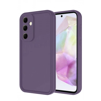 Samsung Galaxy A17 5G Viera Silikon - Mürdüm