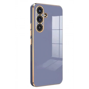 Samsung Galaxy A24 4G Kılıf Volet Silikon - Mavi
