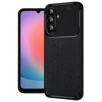 Samsung Galaxy A27 5G Auto Focus Karbon Kapak - Siyah