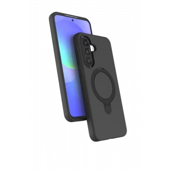 Samsung Galaxy A36 Regal Magsafe Standlı Kapak - Siyah