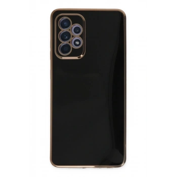 Samsung Galaxy A52 Kılıf Volet Silikon - Siyah