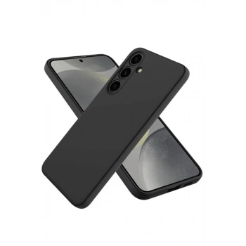 Samsung Galaxy A56 Kılıf First Silikon - Siyah