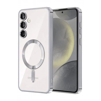Samsung Galaxy A56 Kross Magneticsafe Kapak - Gümüş