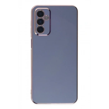 Samsung Galaxy M23 Kılıf Volet Silikon - Mavi