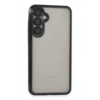 Samsung Galaxy S23 FE Kılıf Lensli Silikon - Siyah