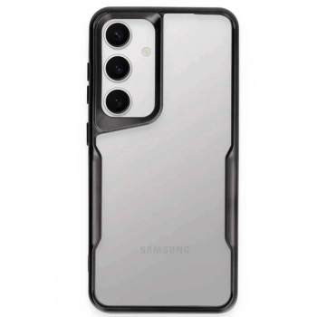 Samsung Galaxy S25 Kılıf Boyi Silikon Kapak - Siyah