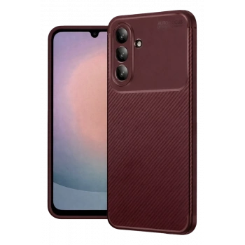 Samsung Galaxy S26 FE Auto Focus Karbon Kapak - Bordo