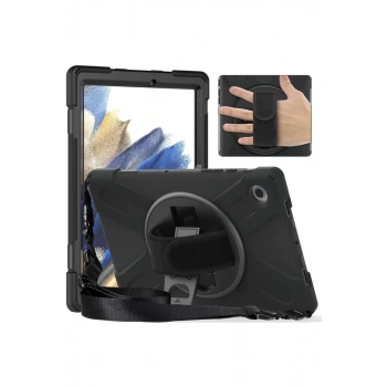 Samsung Galaxy Tab A11 Kılıf Amazing Tablet Kapak - Siyah