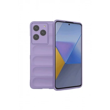 General Mobile Era 50 Kılıf Optimum Silikon - Lila