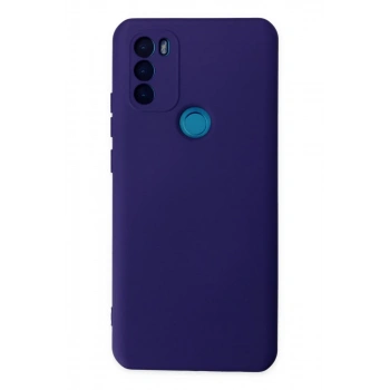 General Mobile GM 21 Plus Kılıf Nano içi Kadife Silikon - Mor