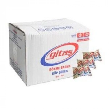 GİTAŞ KÜP ŞEKER TEKLİ SARMA KG - 4 KG
