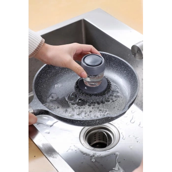 Hazneli Plastik Bulaşık Teli