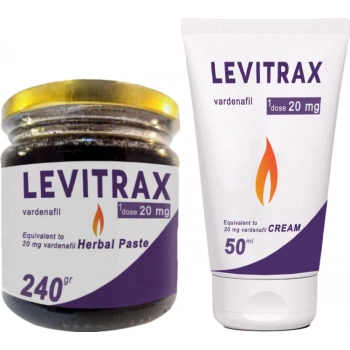 Helsol Levitrax Macun 240GR + Levitrax 50 ml Krem: Erkeklerin Performanslarına Özel Set