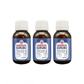 Hemeroid Şurubu 50 ml 3 Adet