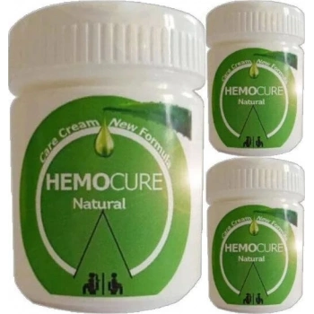 Hemocure Natural Kremi 3 Adet 50 ml