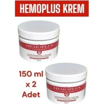 Hemoplus Bakım Kremi 150 ml x 2 Adet