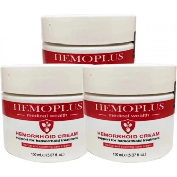 Hemoplus Kremi Büyük Boy 3ADET 150 ml