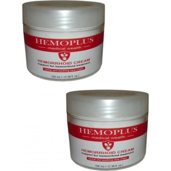 Hemoplus Masaj Bakım Kremi 100 ml 2 Adet